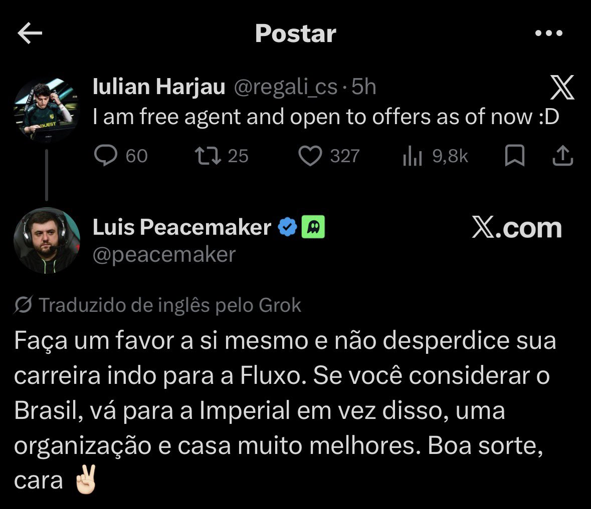 CS ao contrário tweet media