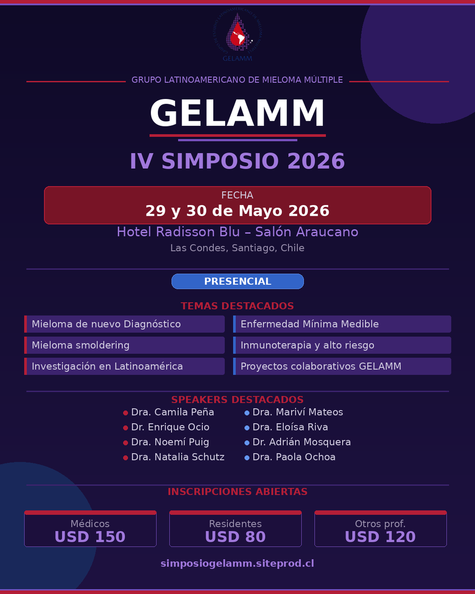 Sociedad Chilena de Hematología tweet media