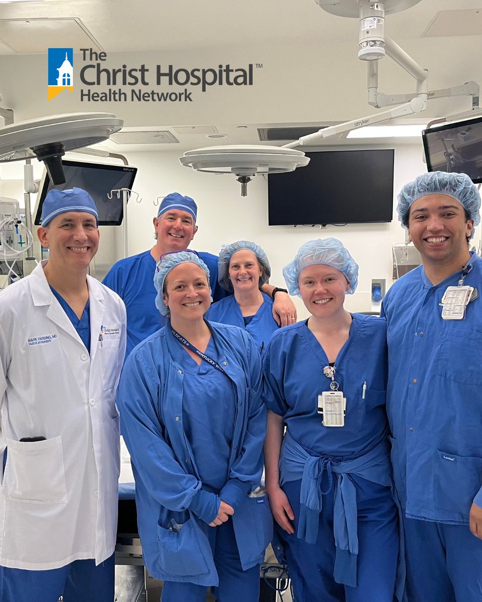 ChristHospital's tweet photo. A first-in-Ohio milestone in complex aortic care. 📢

We’re proud to share that Dr. Geoffrey Answini and Dr. Mark Harding along with their team performed the state’s first physician-modified aortic arch aneurysm repair. @TCHheart @GAnswini https://t.co/BU7eUrAzUg