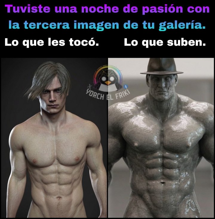 Yorchelfriki's tweet image. Y ya sabemos porqué, golosos.

#LeonKennedy #MrX #ResidentEvil #Gaymer #YorchElFriki