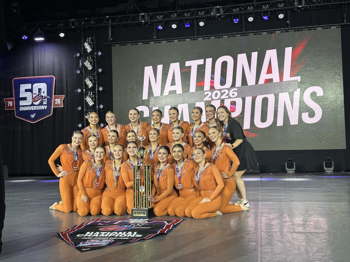 McLennanSports's tweet photo. Your 2026 NDA Junior College Jazz National Champions!!!!

#GiveItAllYouGot | #GoLanders | #ContinuingTheLegacy https://t.co/WUINpQJ8dF