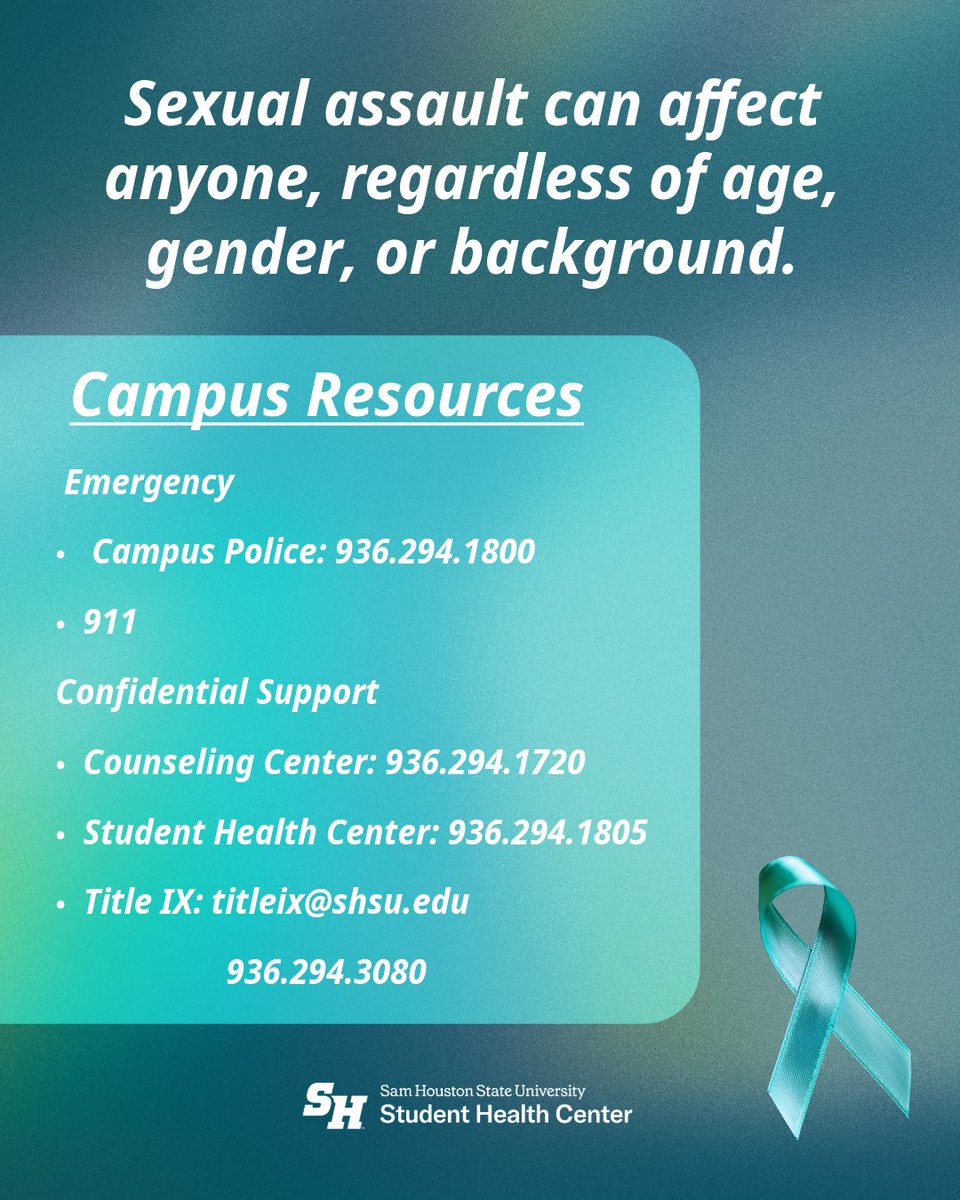 SHSU Student Health Center tweet media