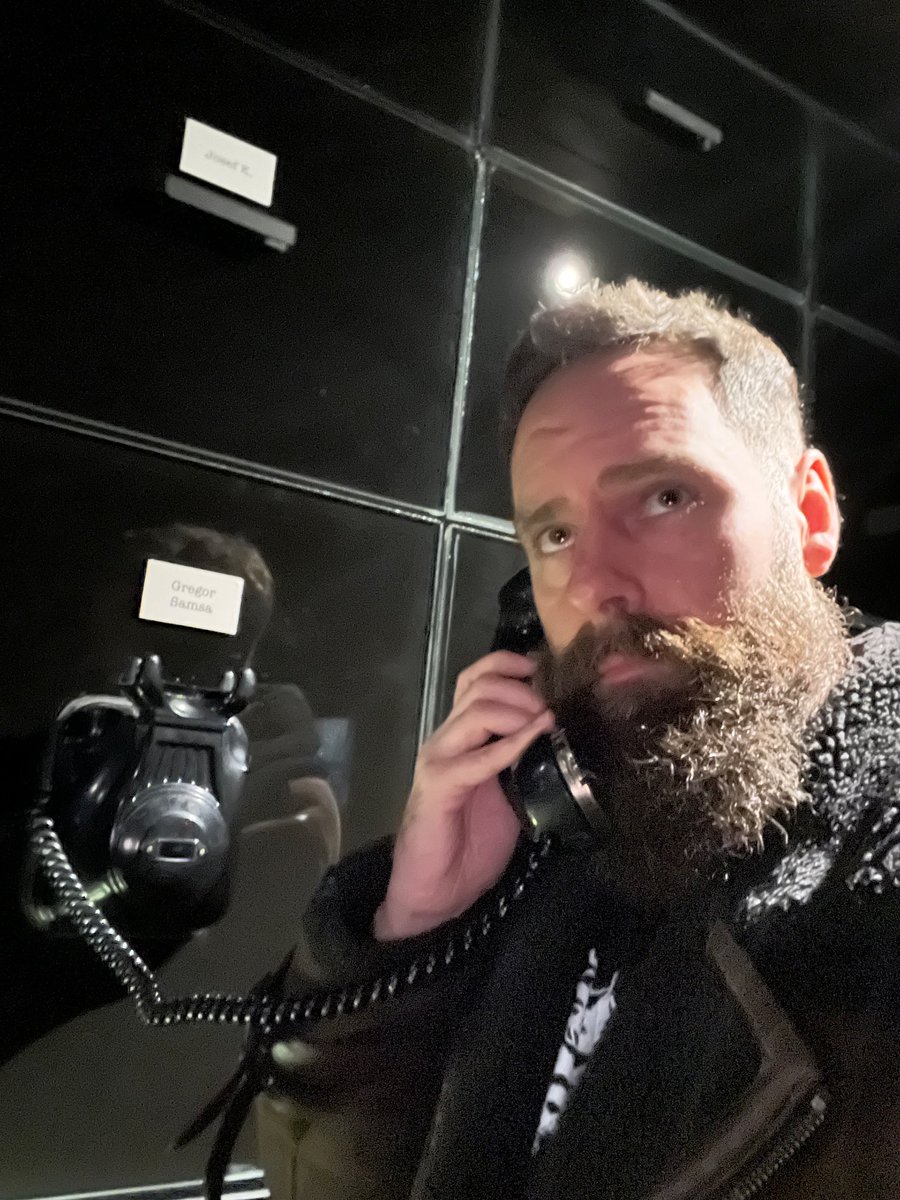 bernardtjoy's tweet photo. Listening to Kafka’s The Metamorphosis as God intended: through a traditional corded phone. https://t.co/ErwnMZO2dh
