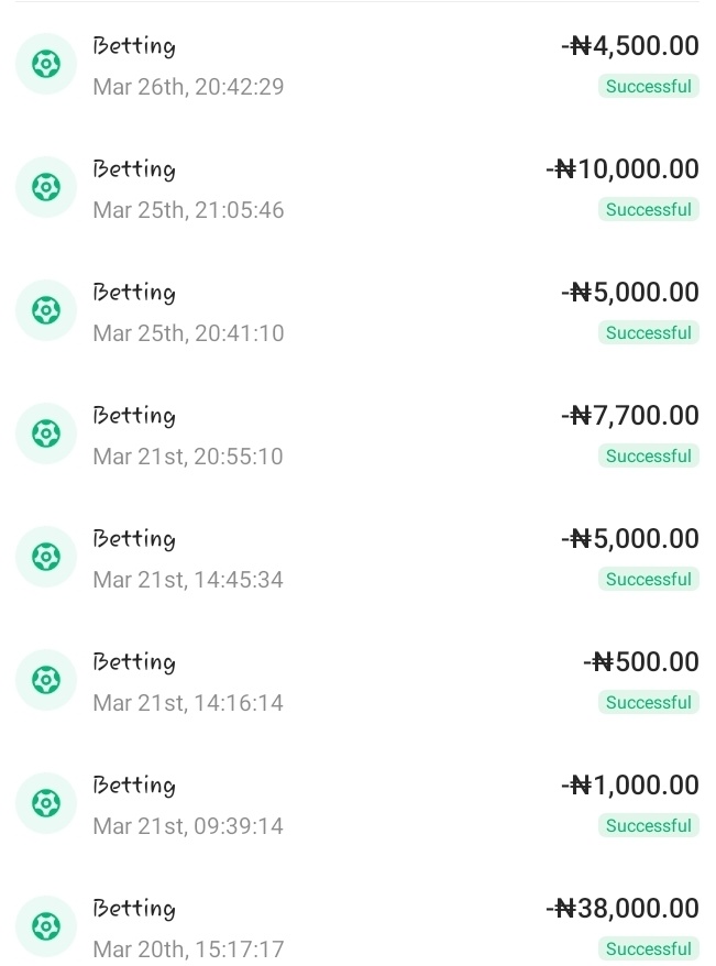 Someone sent this to me, imagine the guy is in JSS 2, and this is what sport betting has done to him at that stage, how can his academic performance improve when all he thinks is gambling,  DEACTIVATE YOUR ACCOUNT OR DO 2 YEARS SELF-EXCLUSION NOW