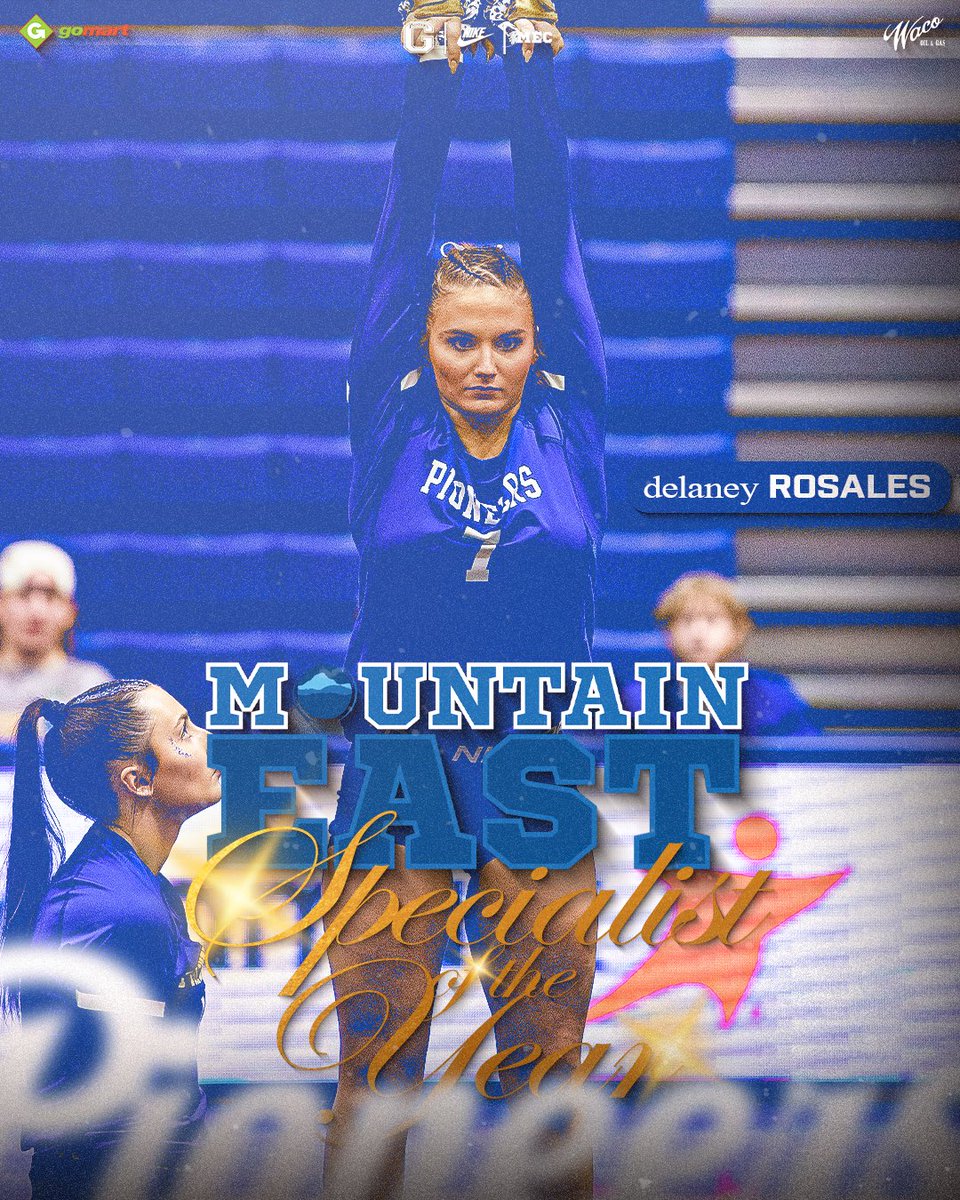 GSUAcroTumbling's tweet photo. 𝐒𝐏𝐄𝐂𝐈𝐀𝐋𝐈𝐒𝐓 𝐎𝐅 𝐓𝐇𝐄 𝐘𝐄𝐀𝐑!🌟

Delaney Rosales is your @TheMountainEast Specialist of the Year!

🗞️ https://t.co/FGLaE7av74

#GoPioneers https://t.co/EsfAGLSE08