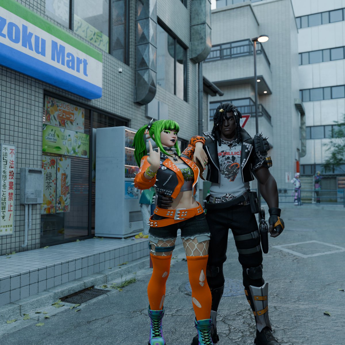 We took a trip to Japan!

#FortniteArt
#Blender
#Rust
#PowerPunk.