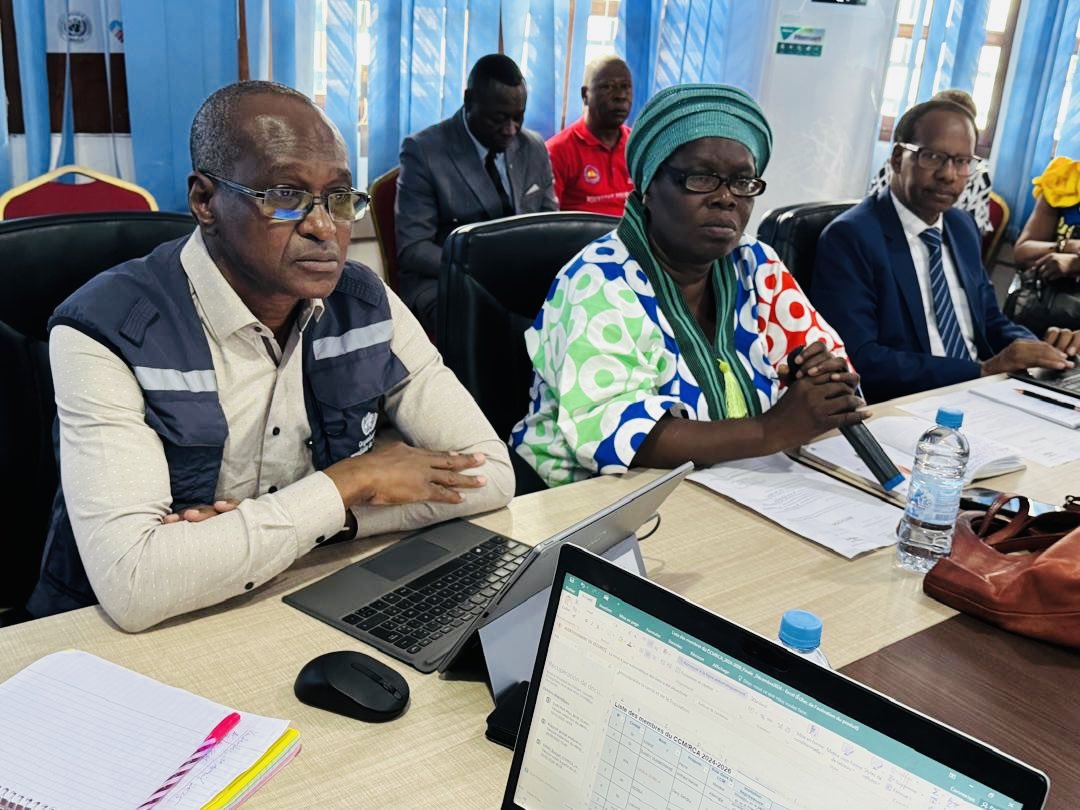 OMSCentrafrique's tweet photo. Financement renforcé contre le #VIH_Sida, la #tuberculose et le #paludisme : la #RCA 🇨🇫 valide la répartition de l’allocation du @GlobalFund dans le cadre du Cycle de Subvention 8 (CS8).

L’#OMS, @ONUSIDA_RCA et d’autres partenaires ont appuyé le travail technique.

#CS8 #RCA https://t.co/BnacYnFHaH