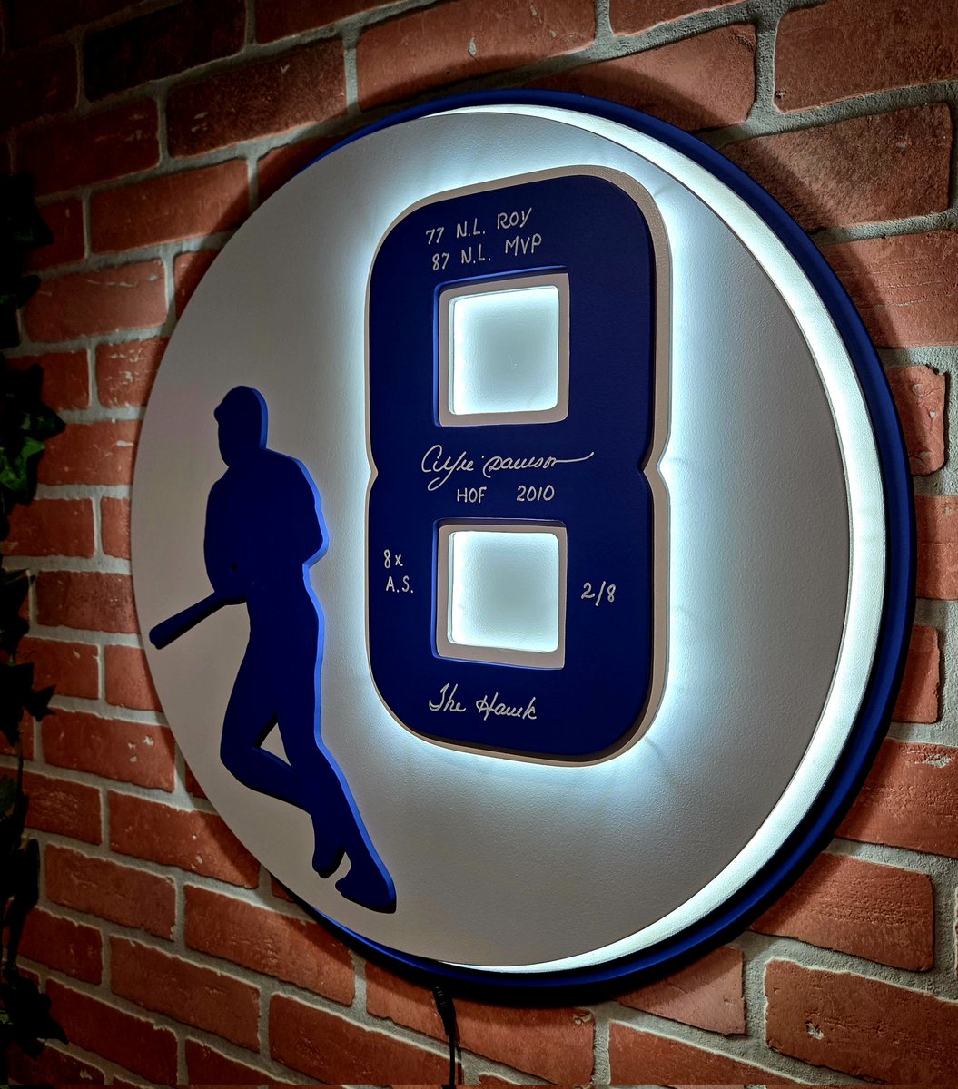 FlytheWood's tweet image. Cubs lost...but Im a reasonable guy. So, we're knocking $25 off anyway!
⚾️ 🦅  on the few remaining #AndreDawson Signature Series signs through the weekend. AND... I'll throw in a Hawk Jersey with the first one purchased. Dm with questions or to place your order.
@FlytheWood