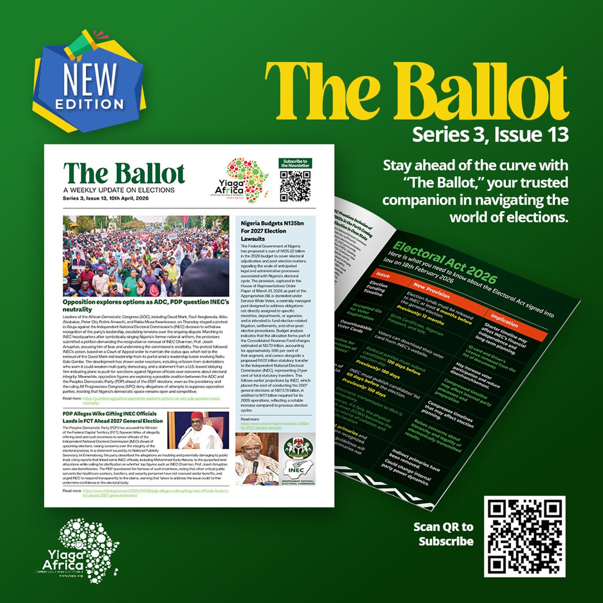 Yiaga Africa tweet media