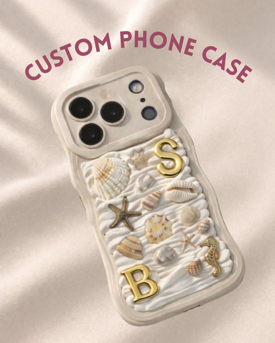 BetterSwag's tweet photo. Shell yeah, the perfect set. 🐚

A custom case. A custom chain.
Made to move with you.
Built for everyday movement ✨

Making waves, effortlessly 🌊 https://t.co/nvCwGJt5K6