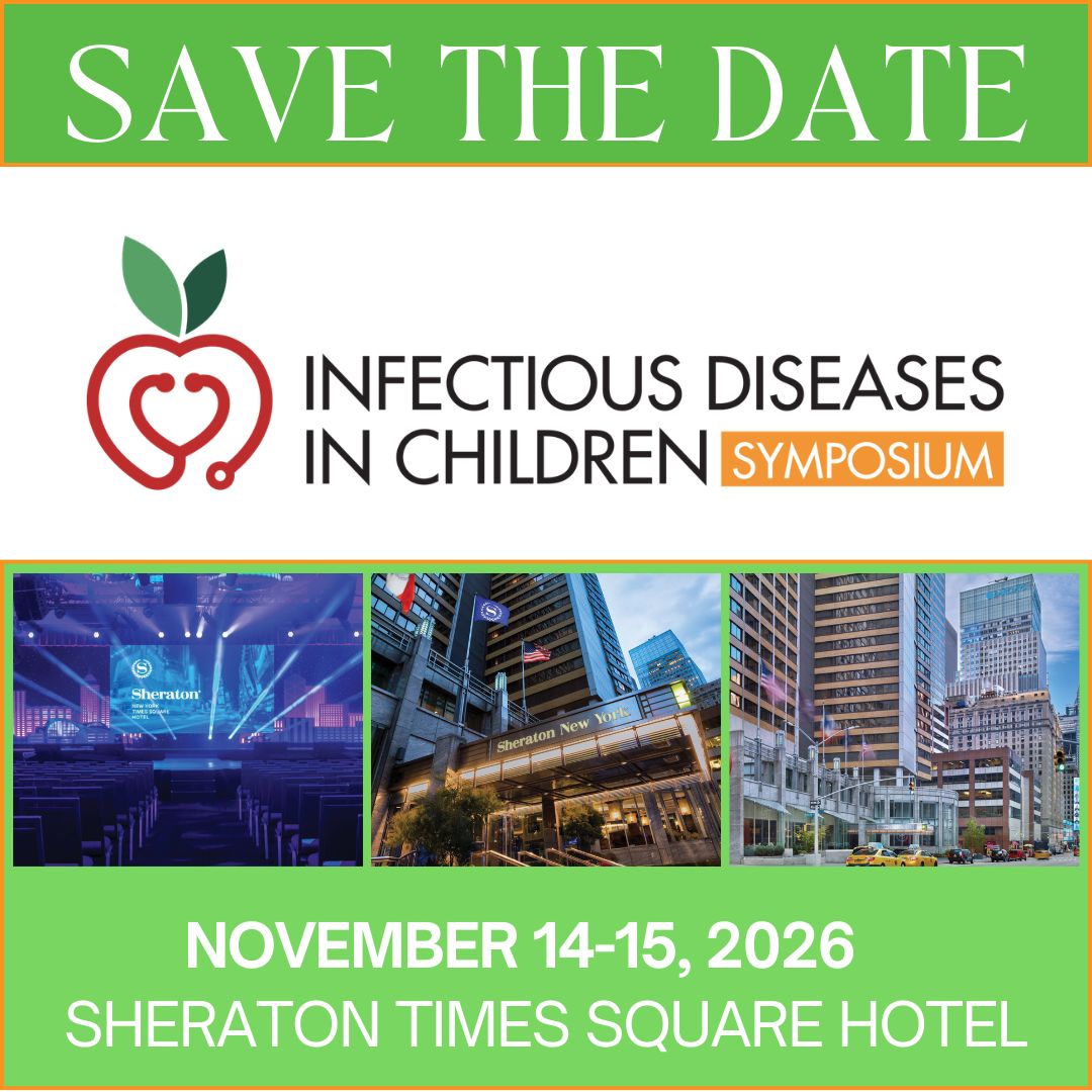 IDCNewYork's tweet photo. The Infectious Diseases in Children Symposium returns to NYC for two days of education, networking, and the latest in pediatric infectious diseases! #infectiousdisease #pediatrics #pedsnurse #physician #nurse #nursepractitioner
🗓 Nov 14–15, 2026
📍 Sheraton Times Square https://t.co/tWAGwE2PMM
