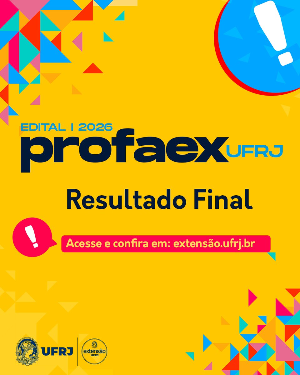 Extensão UFRJ tweet media