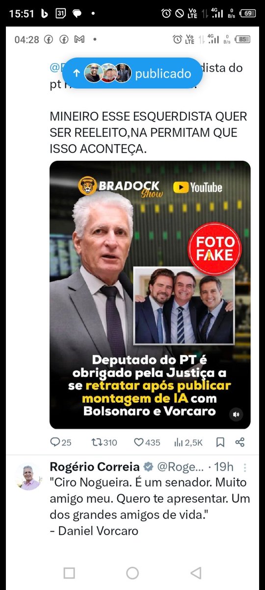 Notícias do Marcão em 321 tweet media