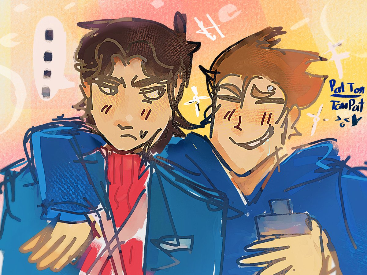SAY_0o's tweet photo. Hi PatTom shipper ๐ฅบ๐ฅบ
#Eddsworld #PatTom #TomPat #rarepair https://t.co/k0C8NAp23y