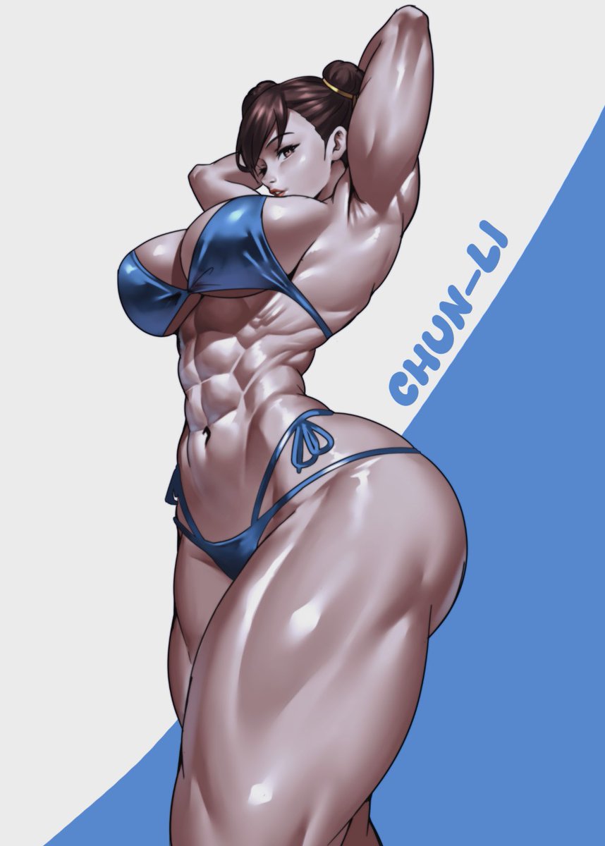 zinfian's tweet photo. Chun-Li without sarong ver https://t.co/mVZ0XNd8M4
