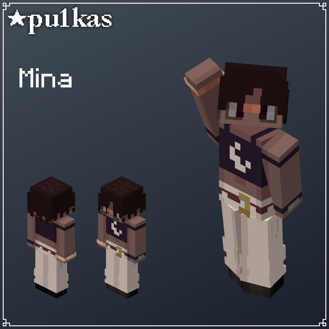 pu1kas's tweet photo. minecraft skin. 

link on comment.
#minecraft #minecraftskin https://t.co/OcKY7QdBpo