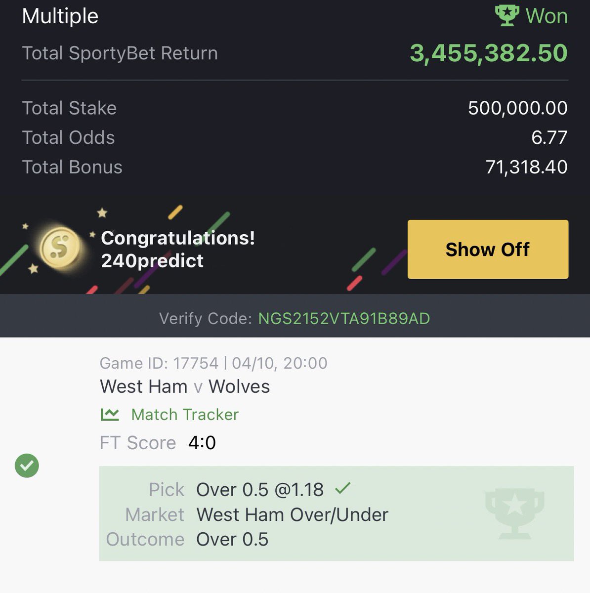 BetGenuine tweet media