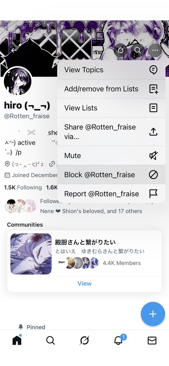 erogurodere's tweet image. Another  Day…. Another yaoifag #Blocked