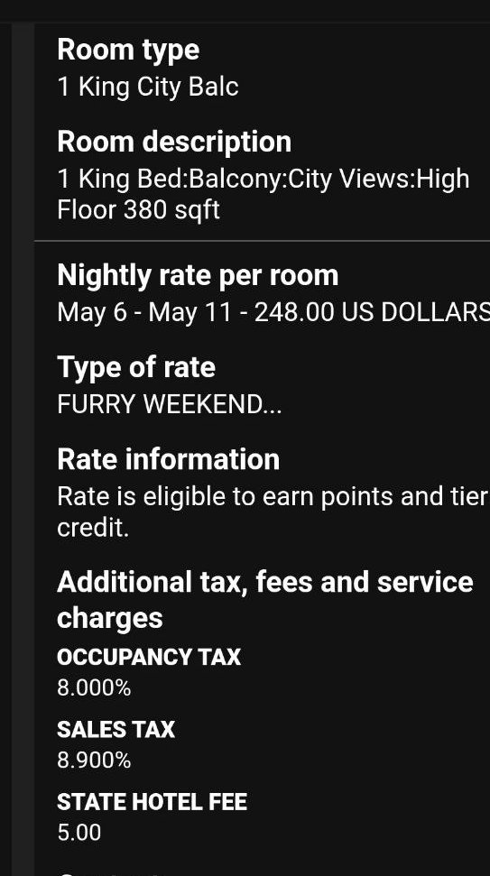 If anyone is still looking for a FWA room we have an extra to off load.  Hyatt for 6 nights but can definitely be reduced to 5 or 4 nights.   #furryweekendAtlanta #FWA26