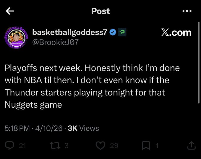 Probably a red flag when your expert basketball DubClub handicapper doesn't know how to access an NBA injury report in 2026.

$12.99 per week for her picks. The bargain of a lifetime🔥