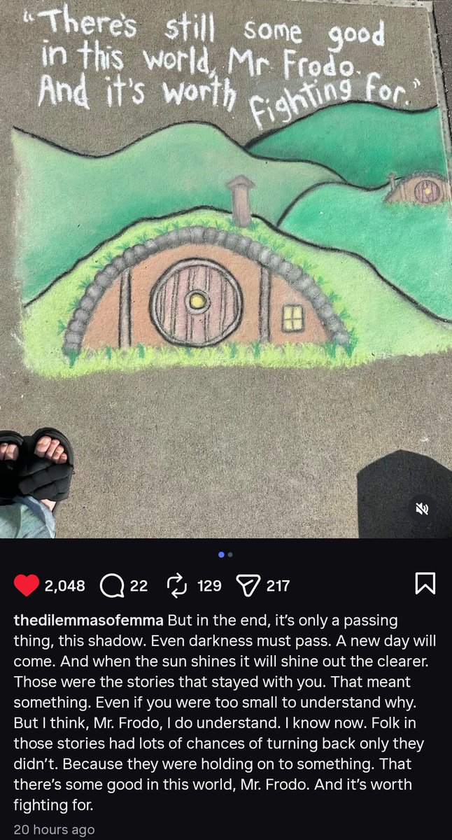 CBLiffer's tweet photo. There's still some good in this world, Mr. Frodo. And it's worth fighting for. 💜 Happy #NationalSiblingsDay https://t.co/AAq6Ecx898
