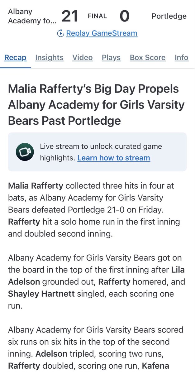 Malia Rafferty tweet media