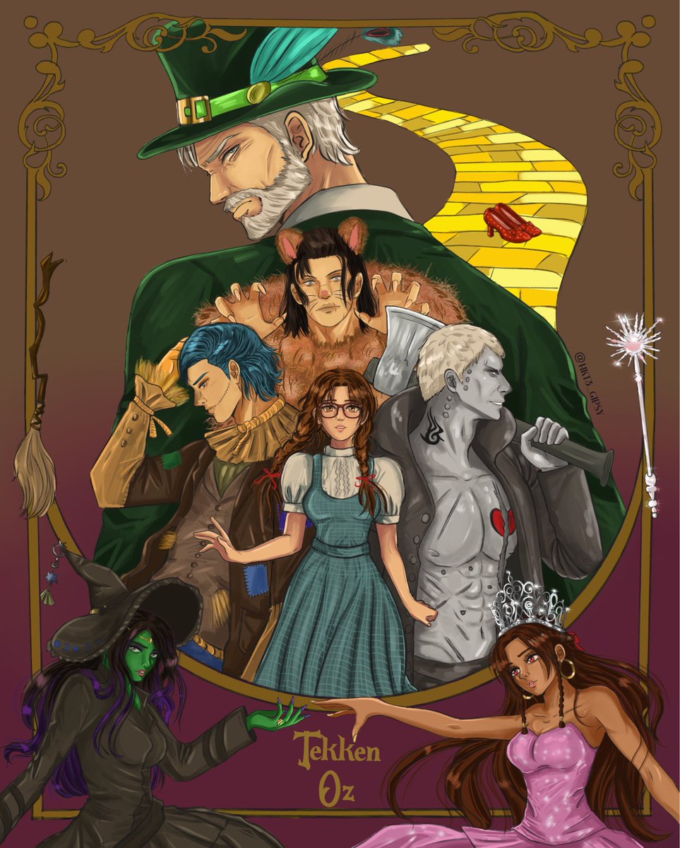 Hkt3_Gipsy's tweet image. Tekken x Wizard of Oz

#tekken