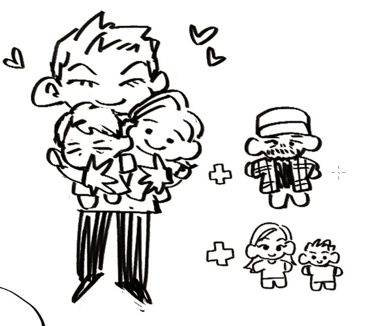 beybuniki's tweet image. dean + family &amp;lt;3 brother/colleague sam, guardian angel/friend cas, peepaw bobby, wife and kid lisa and ben they will be missed &amp;lt;/3