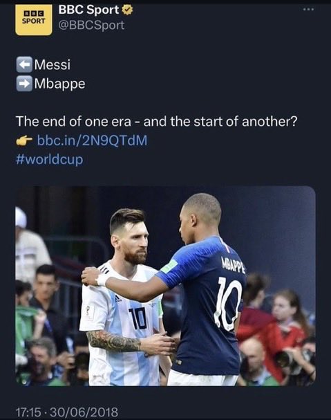 Messi out of Context tweet media