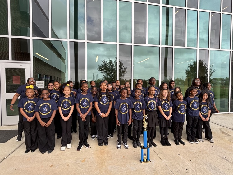 SLESuns's tweet photo. Congratulations to SLE's Vocal Sol Choir for earning a Superior rating at the Shadow Creek Choir Festival.  Great job students, Mrs. Hawkins and Ms. Thomas for your dedication and support. #sle #readytogrow https://t.co/LdIrj8up7u