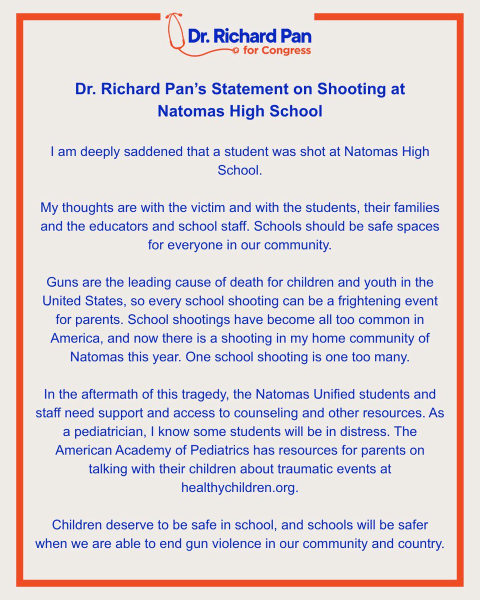 Dr. Richard Pan 🇺🇸 tweet media