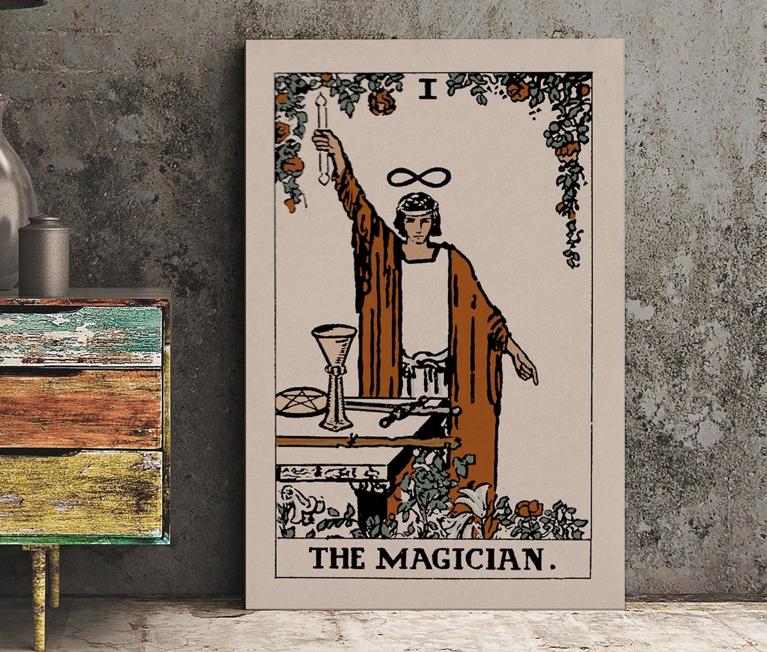 SerenitySpaGift's tweet image. The Magician Tarot Card Print – Eclectic Neutral Art by Printagrams etsy.com/listing/999711… #TarotArt #ArtPrints #CustomArt #EtsyShop #TarotCards