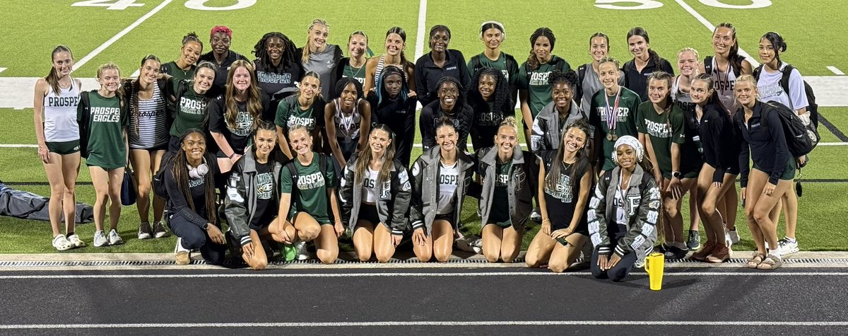 ProsperXCTrack's tweet photo. Overall team results, our Varsity Girls placed 3rd and the JV Girls placed 6th at the District Track meet.  @PISD_Athletics @ProsperISD @ProsperHS https://t.co/zMOE25s7qp