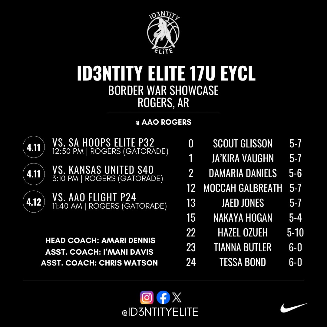id3ntityelite's tweet photo. Border War starts tomorrow 🔥💪🏾🏀 #iEBfamily https://t.co/ANS9qnmAeg