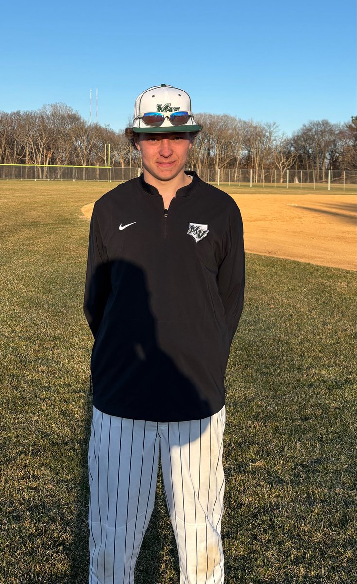 mvvarsbaseball's tweet photo. Shout out to our JV @Paninos857 Player of the Game - Luke Lightbody with a 2-4 day with a triple and a double and 2 RBIs. He also played a solid 1B with several defensive plays. https://t.co/HACH4ozW7n