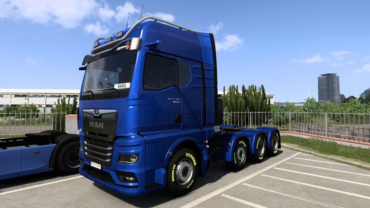 MANのTGX、アップデートで効果音が小さくなって以来あまり乗ってなかっ 