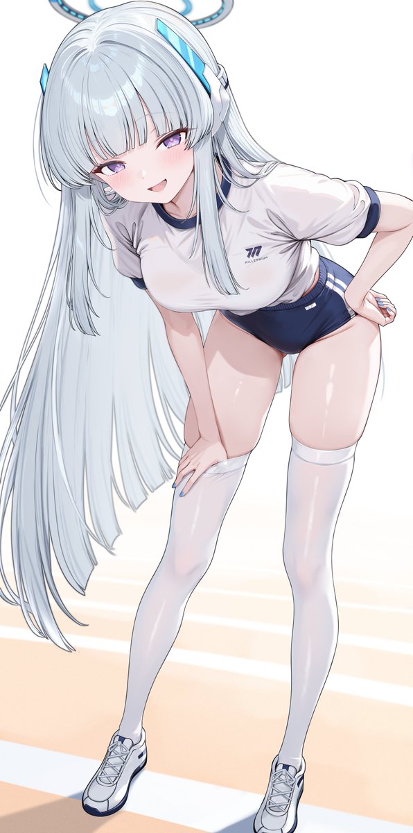 生塩ノア(ブルアカ) 「#凍結祭りでフォロワー減ったから自己紹介して逆に増やす 主にブルアカのノアをかわ」|DaSiu(委託募集中)のイラスト