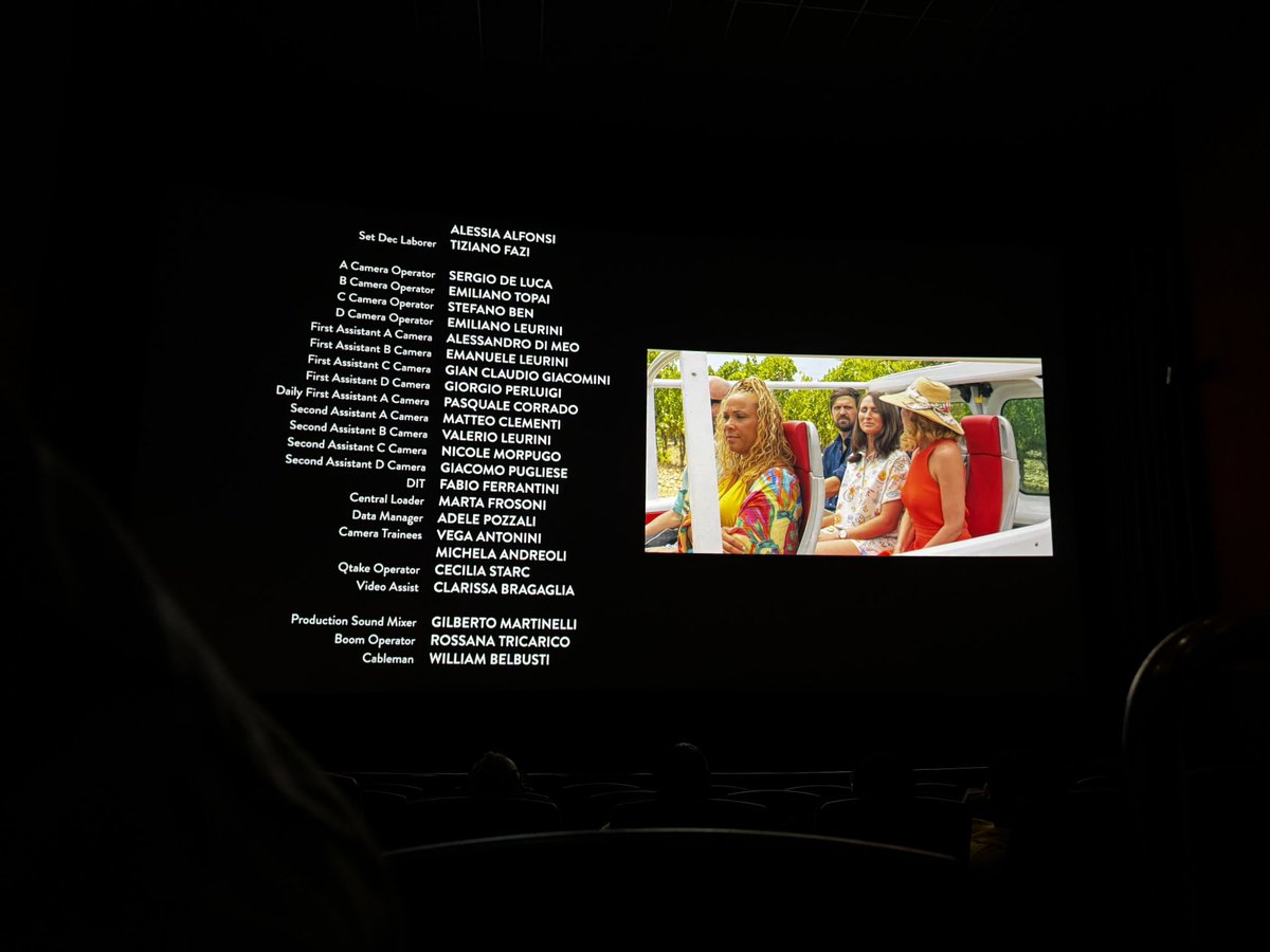 You Me &amp; Tuscany is one of the best rom-coms I’ve seen in idk how long. 

The lady in red with the hat had me cackling in the end credits 

It felt like sunshine and fresh air…we need more movies like this!