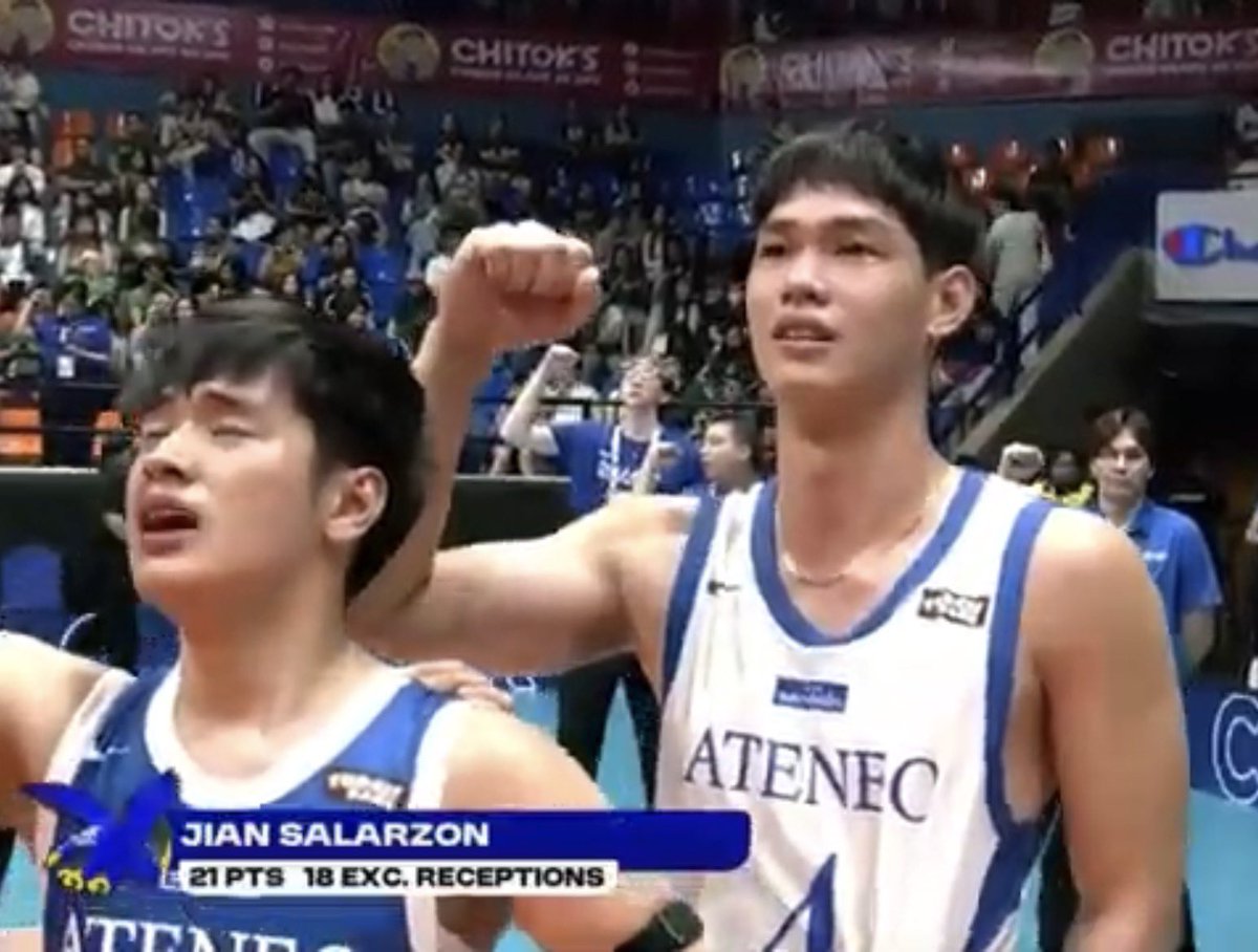 GRABE IYAK NI JIAN KASI ALAM MONG ANG LAKI NG NAKASALALAY DITO, 21 POINTS WITH 18 EXCELLENT RECEPTIONS IN 3 SETS! 

CRAZY! 🤯🔥