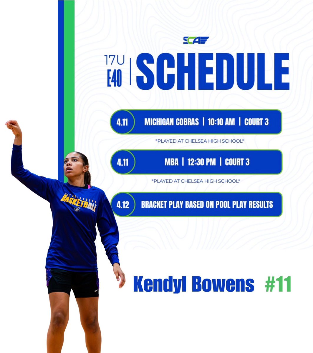 k3ndyl_22's tweet image. April Showers schedule for tomorrow! #itsgotime #SCA #11 #finalaausrason #classof2027 #AnnArbor
