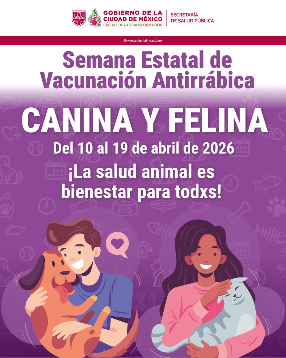 Secretaría de Salud Pública de la Ciudad de México tweet media