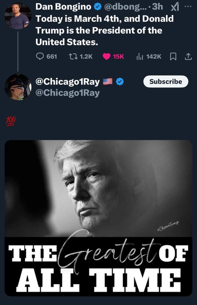 JessCAGrl4Life5's tweet photo. I Support One of the Greatest Presidents of All Time whose the 45th and 47th President Donald J. Trump 😊❤️🔥✊🏾💥🇺🇸🦅🫡

H/T to @Chicago1Ray 🔥🇺🇸🫡 https://t.co/YNqAUGGrpl