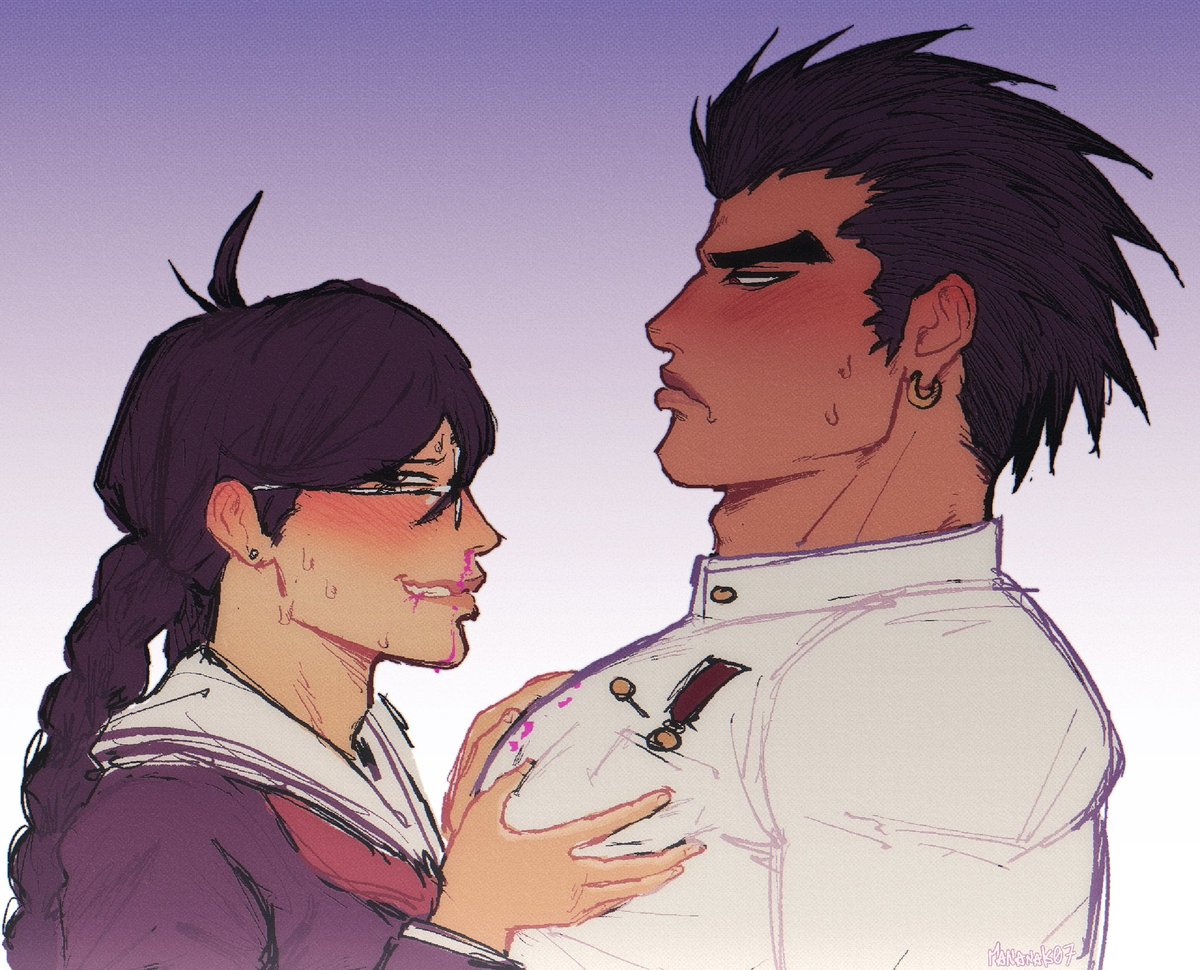 mananak07's tweet image. t4t yuri #ishitoko #danganronpa