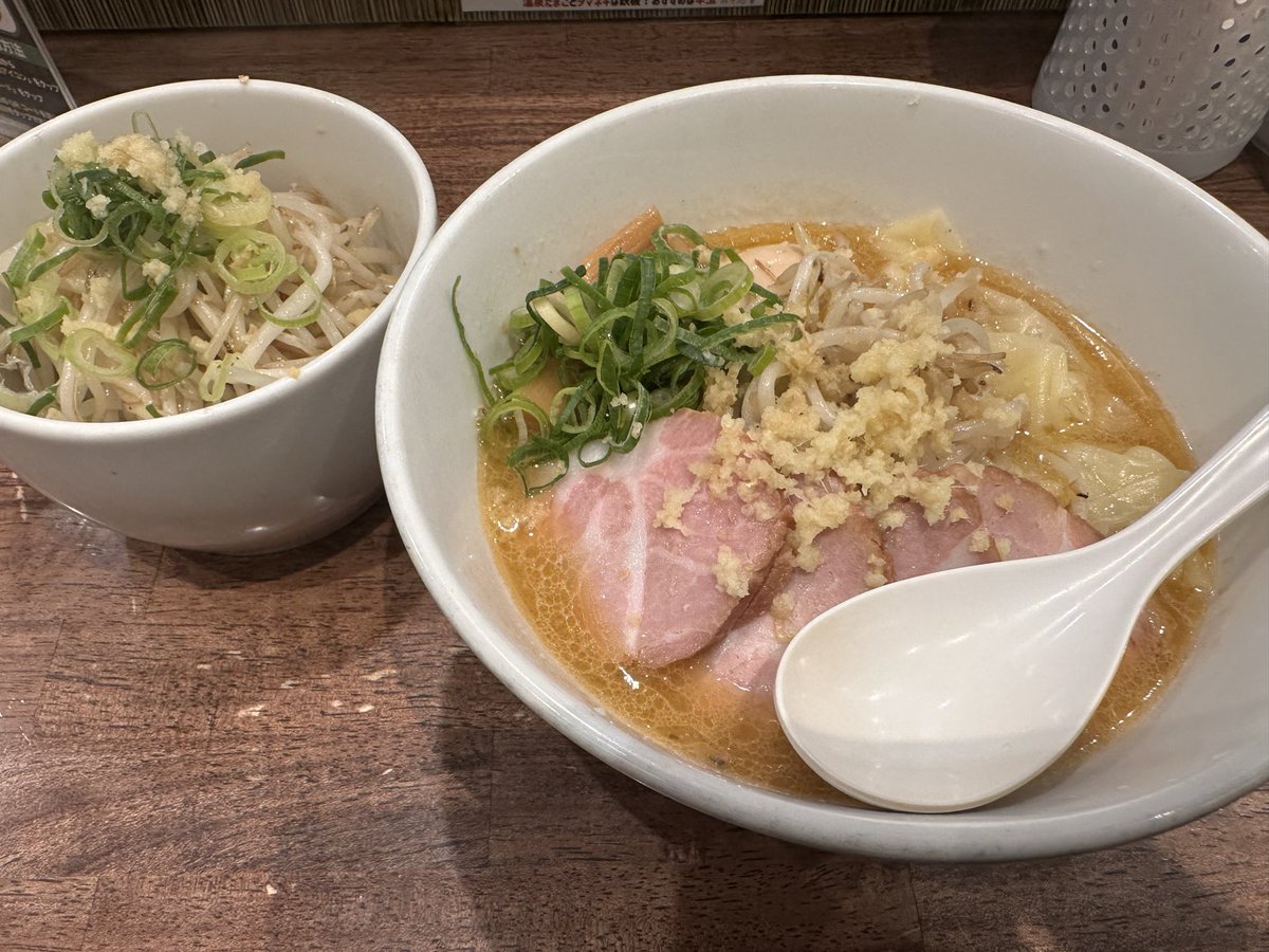 麺屋翔 みそ処

美味しかった
でもインスタ見て期待しすぎないほうがいいかも
