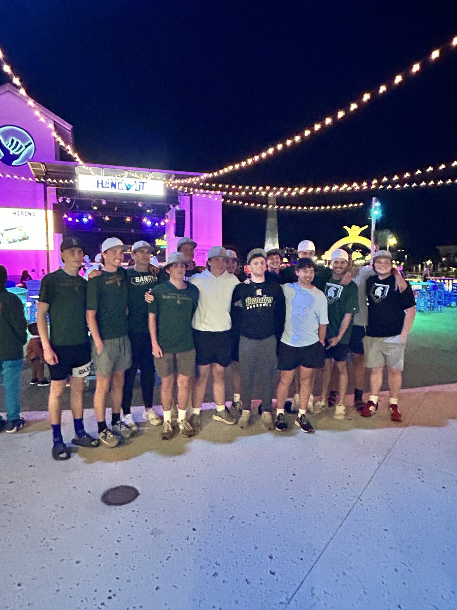 BandysBaseball's tweet photo. Was a good break for our guys, going 2-1 in Myrtle Beach at the Ripken Experience during Spring g break!  Time to take that momentum into conference play next week and get on a run!  #stayconnected  #trojanpride #myrtle26 https://t.co/suoZXvvpiH