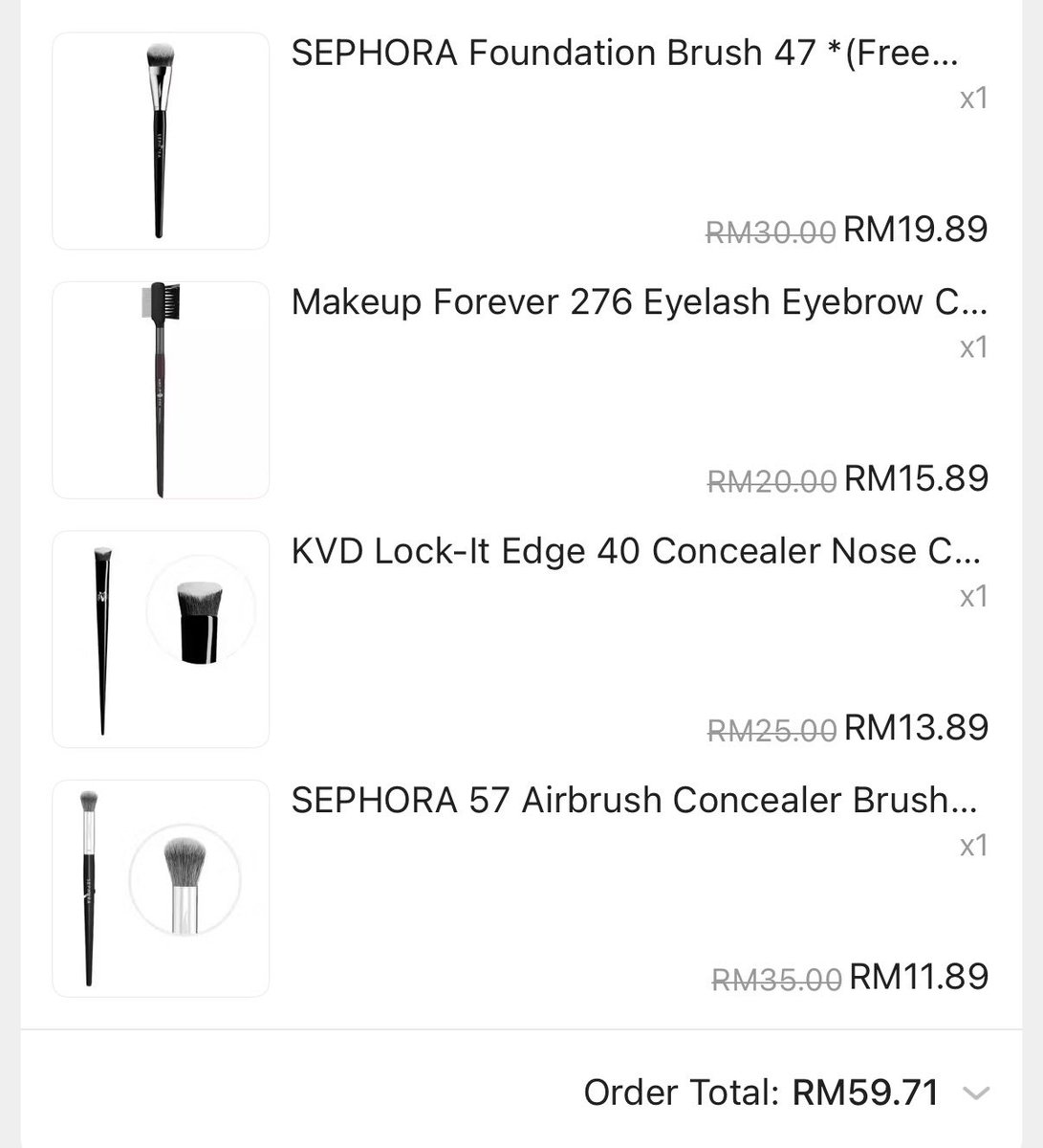 theothermimi_'s tweet photo. Haritu ada MUA spill lubuk beli brush yang sebijik sejibun macam Sephora. Lembut yeee semua harga belas2 je 🫢🤏🏻￼ https://t.co/ge0ZSQEnFK