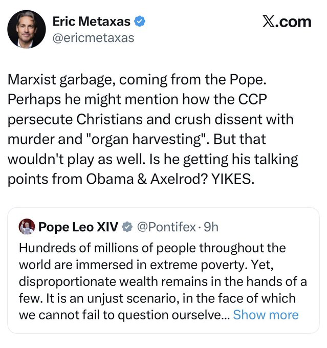 Pope Respecter tweet media