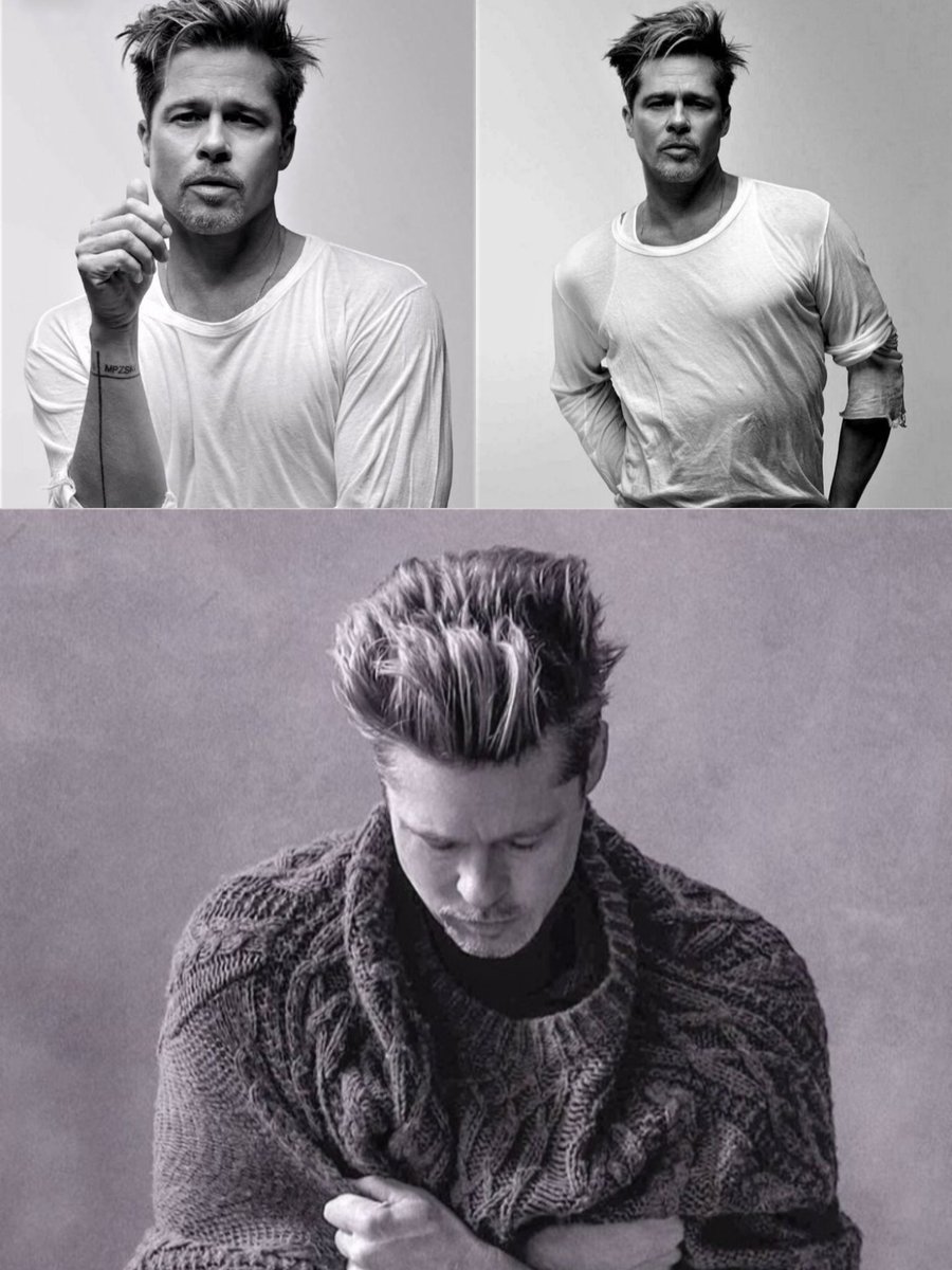 663Renegade's tweet image. #bradpitt 
#because 
#bestever 
Black and white 🤍🖤