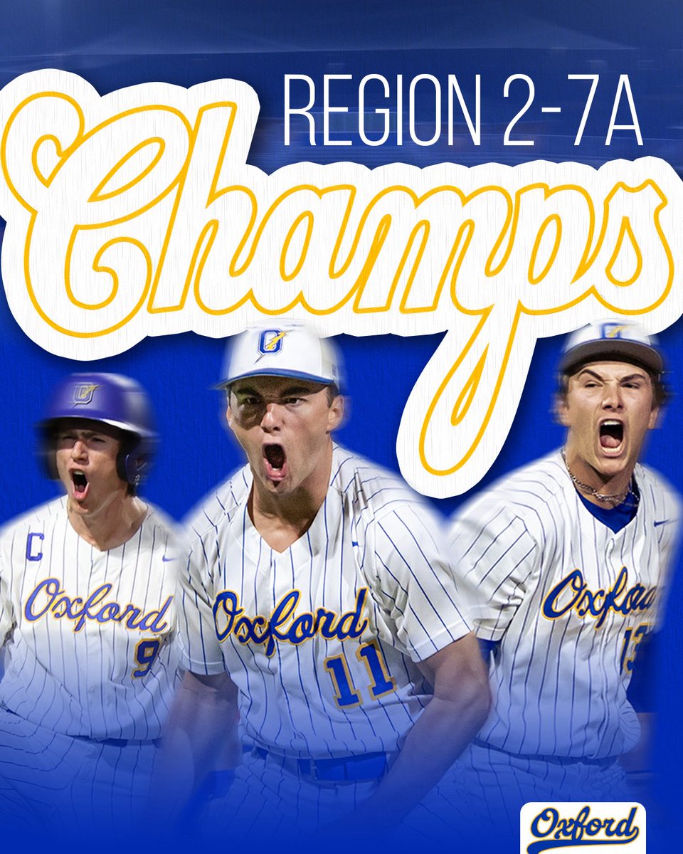 OxfordBaseball1's tweet photo. CHAMPIONS🏆 https://t.co/MpFfUotNYK