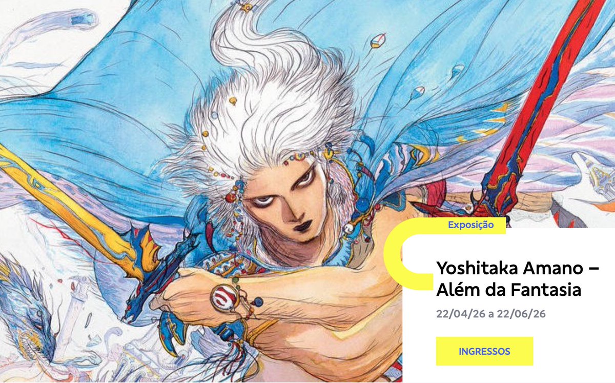 Yoshitaka Amano tweet media